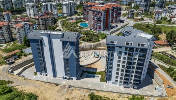 Готовые квартиры 1+1, 2+1, 3+1 с рассрочкой. Авсаллар, Алания - Ракурс 2