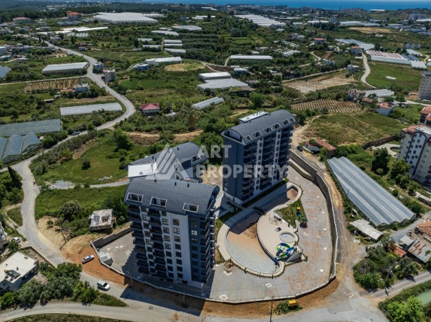 Готовые квартиры 1+1, 2+1, 3+1 с рассрочкой. Авсаллар, Алания - Ракурс 47