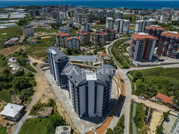 Готовые квартиры 1+1, 2+1, 3+1 с рассрочкой. Авсаллар, Алания - Ракурс 48