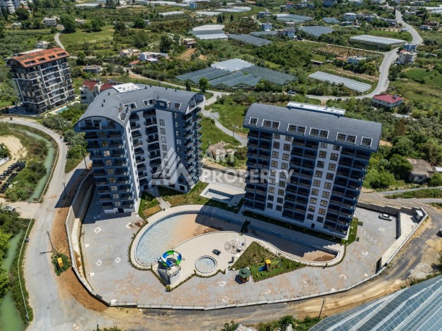 Готовые квартиры 1+1, 2+1, 3+1 с рассрочкой. Авсаллар, Алания - Ракурс 50