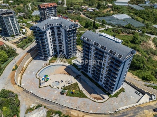Готовые квартиры 1+1, 2+1, 3+1 с рассрочкой. Авсаллар, Алания - Ракурс 53