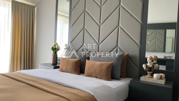 Элитная квартира 2+1 с морским видом, 110 кв.м. Каргыджак, Алания - Ракурс 9