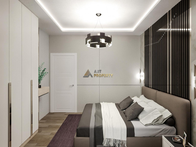 Новострой в Махмутларе с различными планировками, 45-81 м2 - Ракурс 39