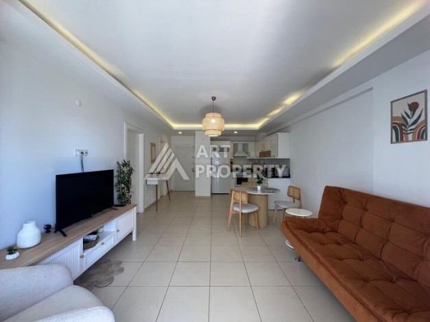 Квартира 1+1 в престижном ЖК, 68 кв.м. Авсаллар, Алания. - Ракурс 2