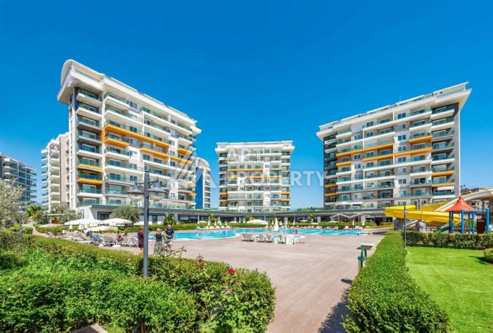 Квартира 1+1 в Авсалларе в престижной резиденции, 54 кв.м. - Ракурс 37