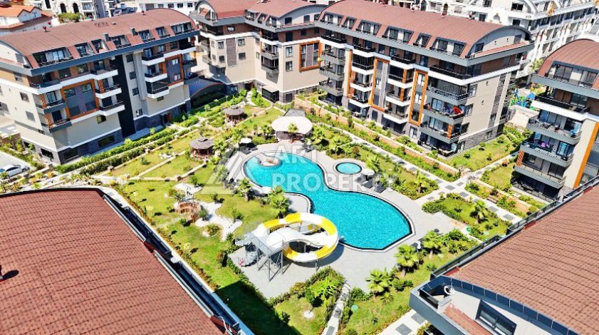 Просторная квартира 3+1 в районе Оба, Аланья - Ракурс 1