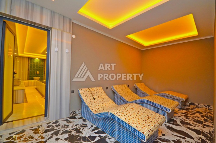 Просторная квартира 3+1 в районе Оба, Аланья - Ракурс 34