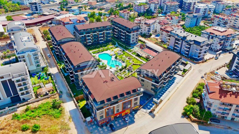 Просторная квартира 3+1 в районе Оба, Аланья - Ракурс 37