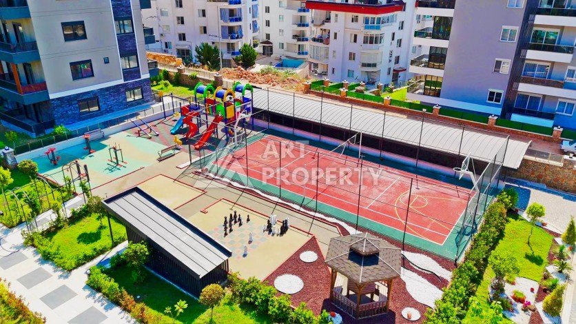 Просторная квартира 3+1 в районе Оба, Аланья - Ракурс 38