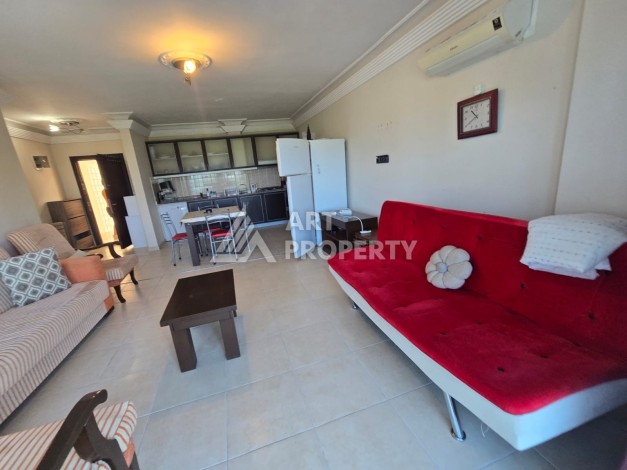 Большая квартира 1+1 в центре Демирташа, 75 кв.м. - Ракурс 3