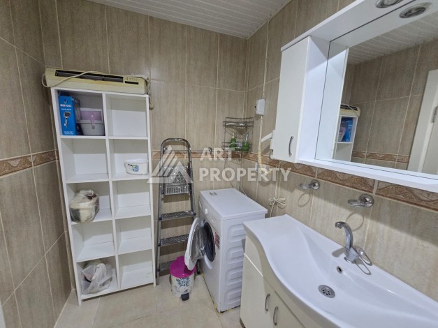 Большая квартира 1+1 в центре Демирташа, 75 кв.м. - Ракурс 22