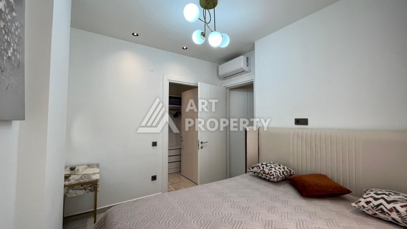 Меблированная квартира 2+1 у моря в Обагёль, 80 м² - Ракурс 12