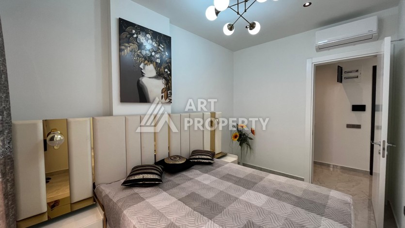 Меблированная квартира 2+1 у моря в Обагёль, 80 м² - Ракурс 13