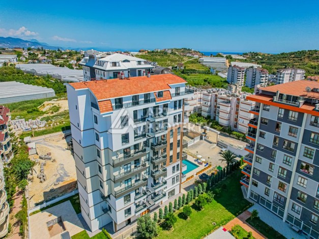 Квартира 1+1 в 550 метрах от моря в Авсалларе - Ракурс 14