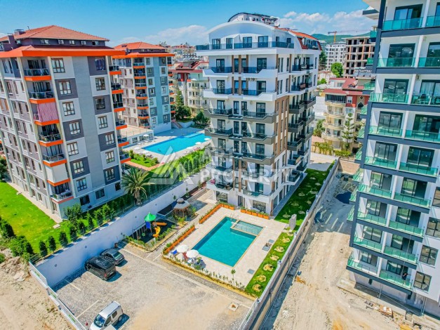Квартира 1+1 в 550 метрах от моря в Авсалларе - Ракурс 15