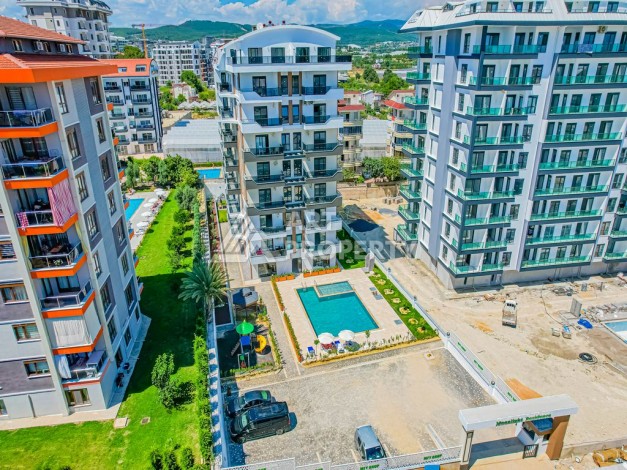 Квартира 1+1 в 550 метрах от моря в Авсалларе - Ракурс 17