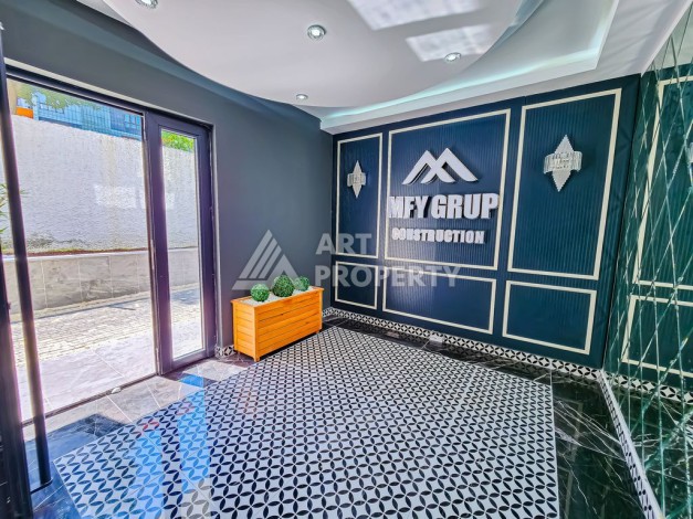 Квартира 1+1 в 550 метрах от моря в Авсалларе - Ракурс 33