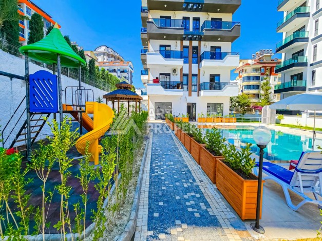 Квартира 1+1 в 550 метрах от моря в Авсалларе - Ракурс 37