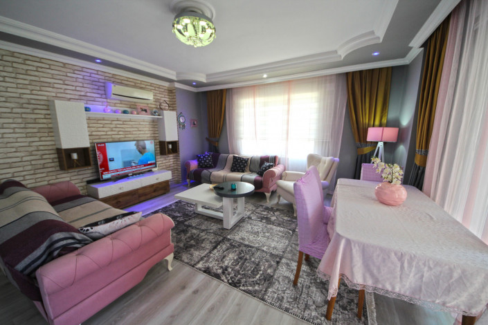 Просторная трехкомнатная квартира в центре района Махмутлар, 110 м2 - Ракурс 15