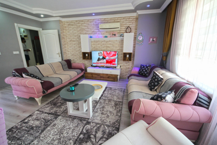 Просторная трехкомнатная квартира в центре района Махмутлар, 110 м2 - Ракурс 16