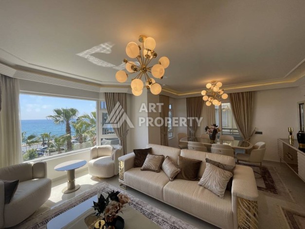 Квартира 2+1 с видом на море и крепость, 95 м². Тосмур, Алания - Ракурс 0