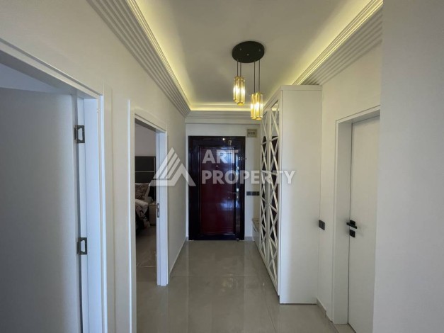 Квартира 2+1 с видом на море и крепость, 95 м². Тосмур, Алания - Ракурс 2