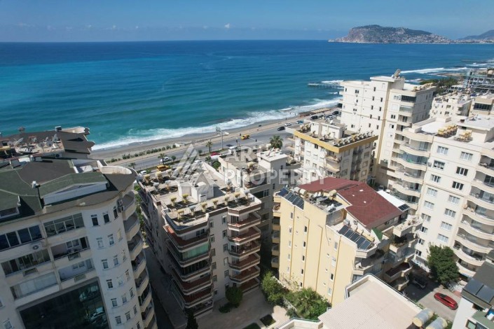 Квартира 2+1 с видом на море и крепость, 95 м². Тосмур, Алания - Ракурс 4