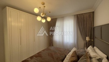 Квартира 2+1 с видом на море и крепость, 95 м². Тосмур, Алания - Ракурс 6