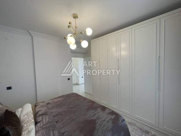 Квартира 2+1 с видом на море и крепость, 95 м². Тосмур, Алания - Ракурс 8