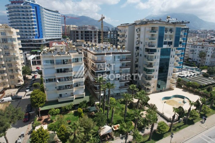 Квартира 2+1 с видом на море и крепость, 95 м². Тосмур, Алания - Ракурс 9