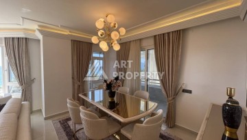 Квартира 2+1 с видом на море и крепость, 95 м². Тосмур, Алания - Ракурс 13