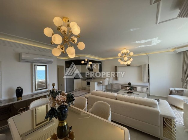 Квартира 2+1 с видом на море и крепость, 95 м². Тосмур, Алания - Ракурс 14