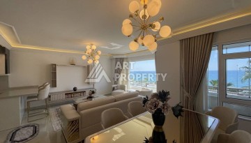 Квартира 2+1 с видом на море и крепость, 95 м². Тосмур, Алания - Ракурс 16