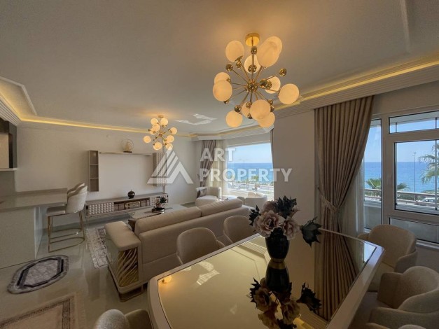 Квартира 2+1 с видом на море и крепость, 95 м². Тосмур, Алания - Ракурс 15