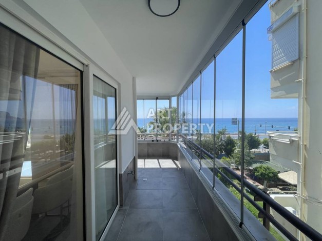 Квартира 2+1 с видом на море и крепость, 95 м². Тосмур, Алания - Ракурс 18