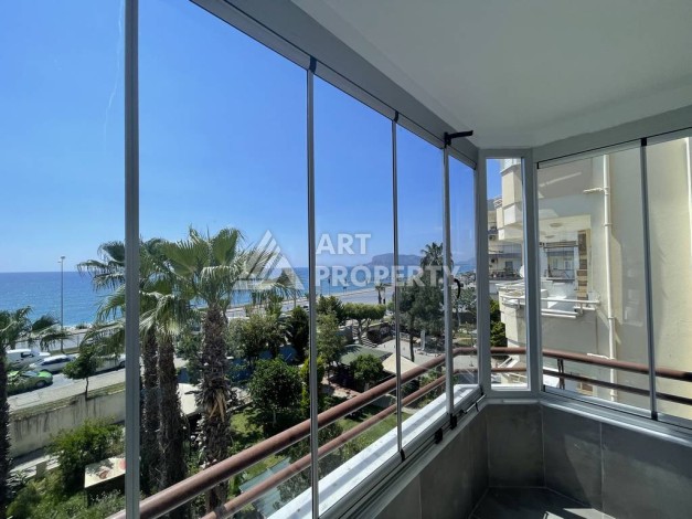 Квартира 2+1 с видом на море и крепость, 95 м². Тосмур, Алания - Ракурс 21