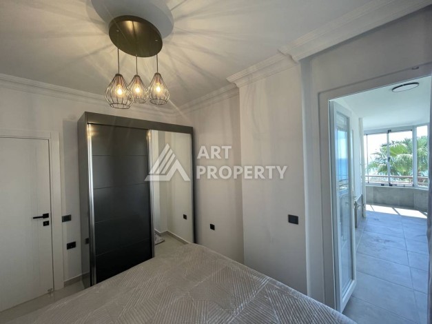 Квартира 2+1 с видом на море и крепость, 95 м². Тосмур, Алания - Ракурс 22