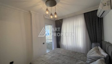 Квартира 2+1 с видом на море и крепость, 95 м². Тосмур, Алания - Ракурс 25