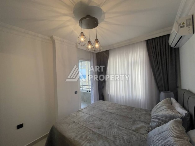 Квартира 2+1 с видом на море и крепость, 95 м². Тосмур, Алания - Ракурс 24