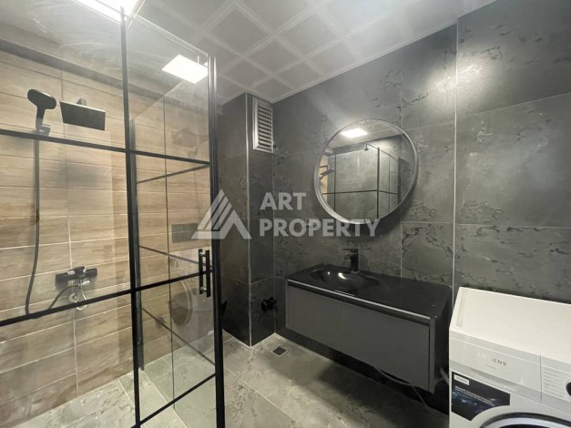 Квартира 2+1 с видом на море и крепость, 95 м². Тосмур, Алания - Ракурс 27