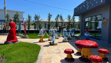 Просторная квартира 1+1 в элитном комплексе в Тюрклере, Алания - Ракурс 26
