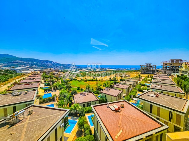 Просторный пентхаус 3+1 в комплексе таунхаусов Gold City, Каргыджак - Ракурс 25