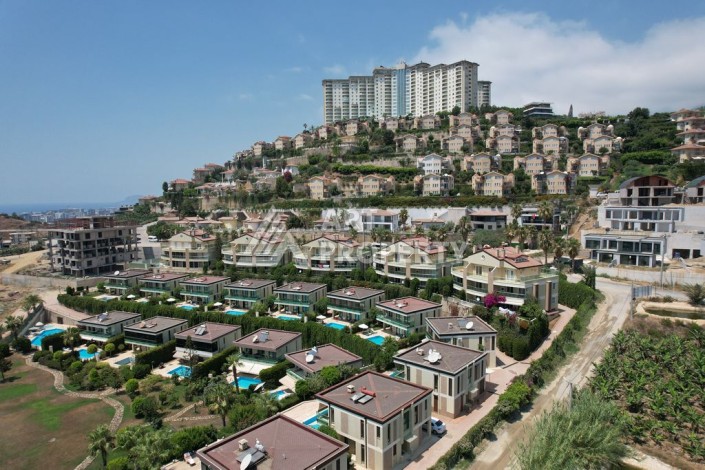 Просторный пентхаус 3+1 в комплексе таунхаусов Gold City, Каргыджак - Ракурс 29