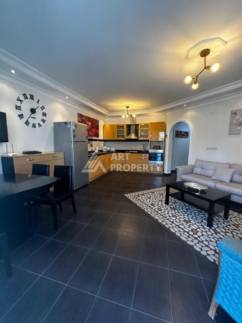 Квартира с двумя спальными комнатами, 115 м² рядом с морем. Оба, Аланья - Ракурс 3