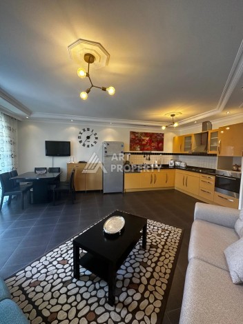 Квартира с двумя спальными комнатами, 115 м² рядом с морем. Оба, Аланья - Ракурс 5