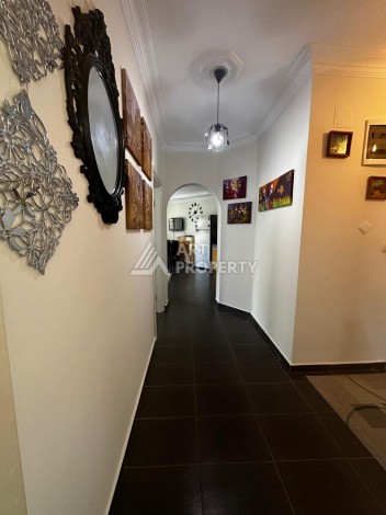 Квартира с двумя спальными комнатами, 115 м² рядом с морем. Оба, Аланья - Ракурс 12