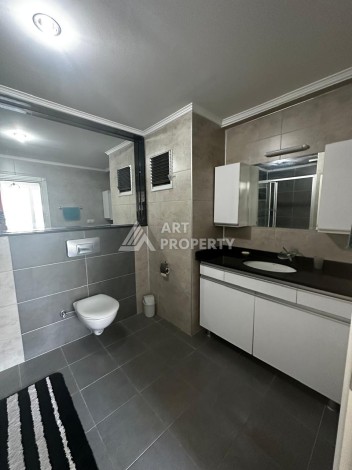 Квартира с двумя спальными комнатами, 115 м² рядом с морем. Оба, Аланья - Ракурс 14