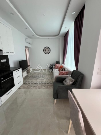 Светлая квартира 1+1 в Махмутларе, 65 кв.м. Элитный ЖК - Ракурс 8