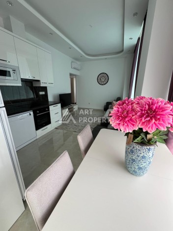 Светлая квартира 1+1 в Махмутларе, 65 кв.м. Элитный ЖК - Ракурс 21