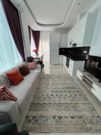 Светлая квартира 1+1 в Махмутларе, 65 кв.м. Элитный ЖК - Ракурс 30